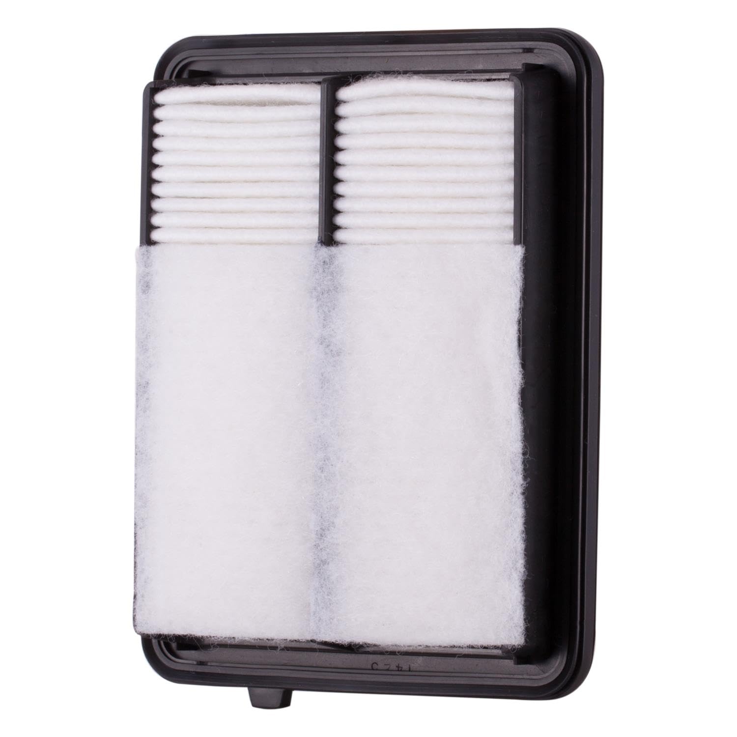 ECOGARD XA11608 front view air filter for Nissan Kicks improves air intake efficiency.