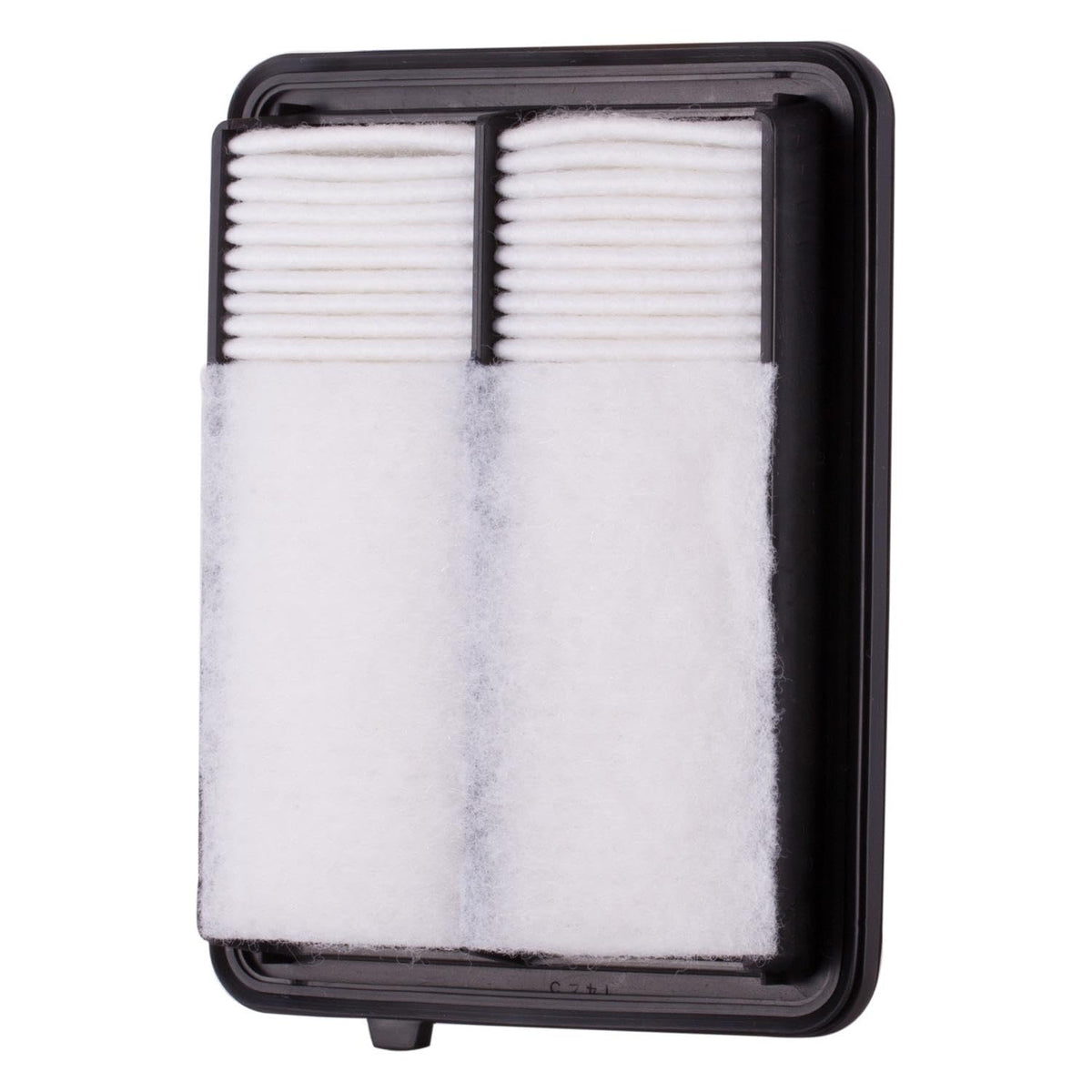 ECOGARD XA11608 front view air filter for Nissan Kicks improves air intake efficiency.