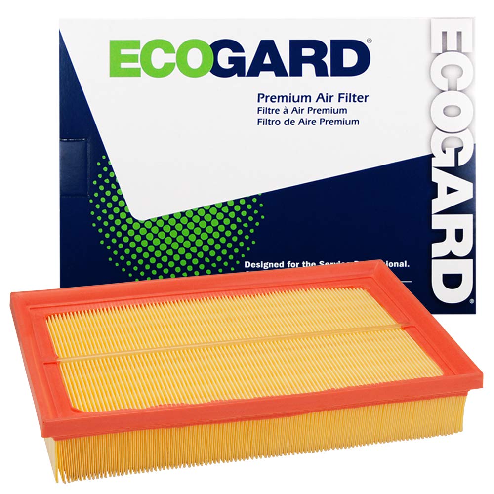 ECOGARD XA11720 premium engine air filter front view for VW Taos with clean airflow
