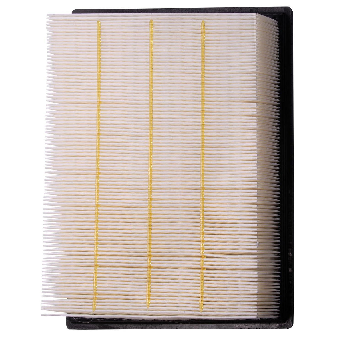 ECOGARD XA11884 front view air filter for Ford Super Duty with cleaner air intake.