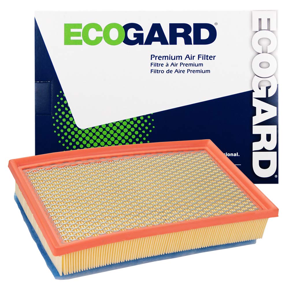 ECOGARD XA11912 air filter during front install on a Jeep Wrangler.