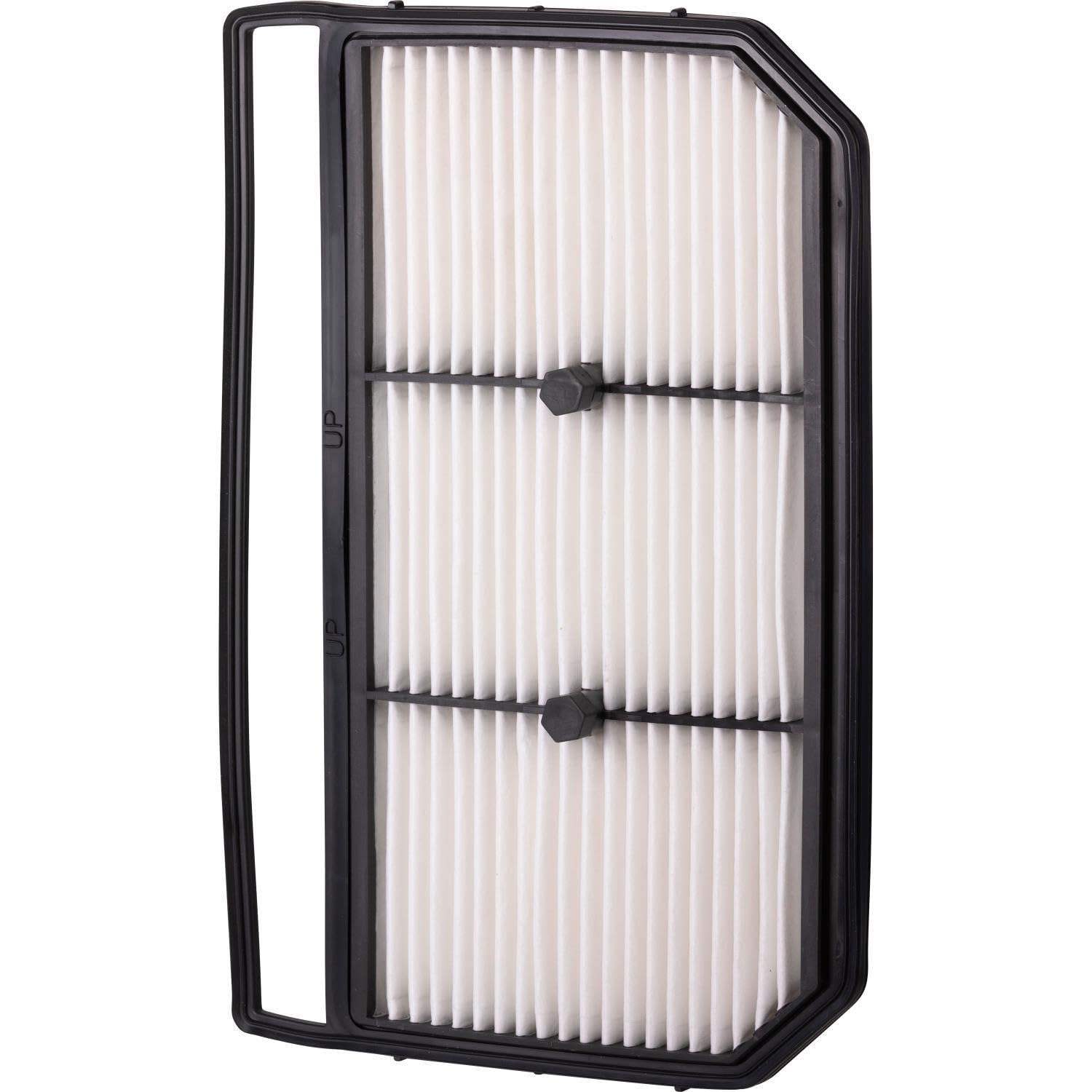 EcoGard XA12036 air filter front view improves engine air intake for Hyundai Elantra