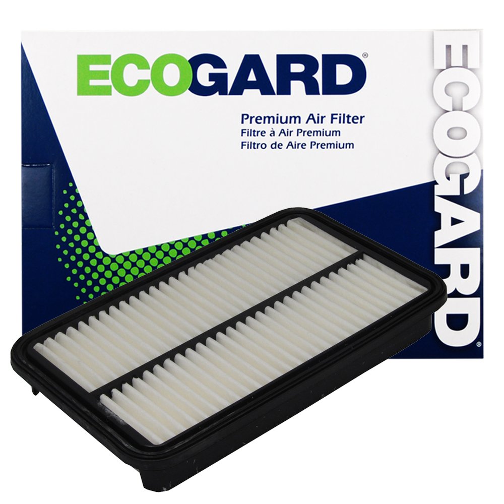 ECOGARD XA4649 premium engine air filter close-up for clean air intake and smoother throttle response