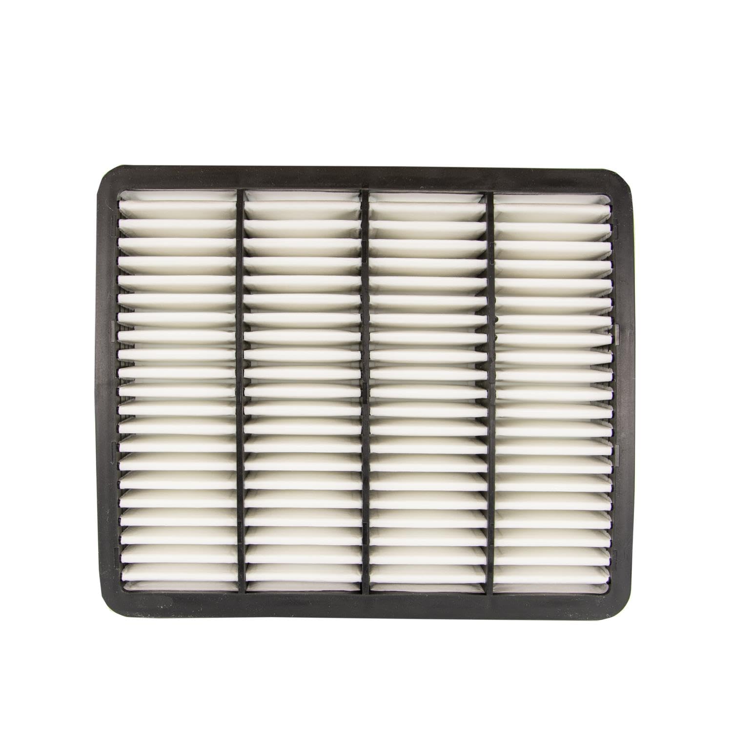 ECOGARD XA4886 air filter closeup shows premium media for cleaner intake.