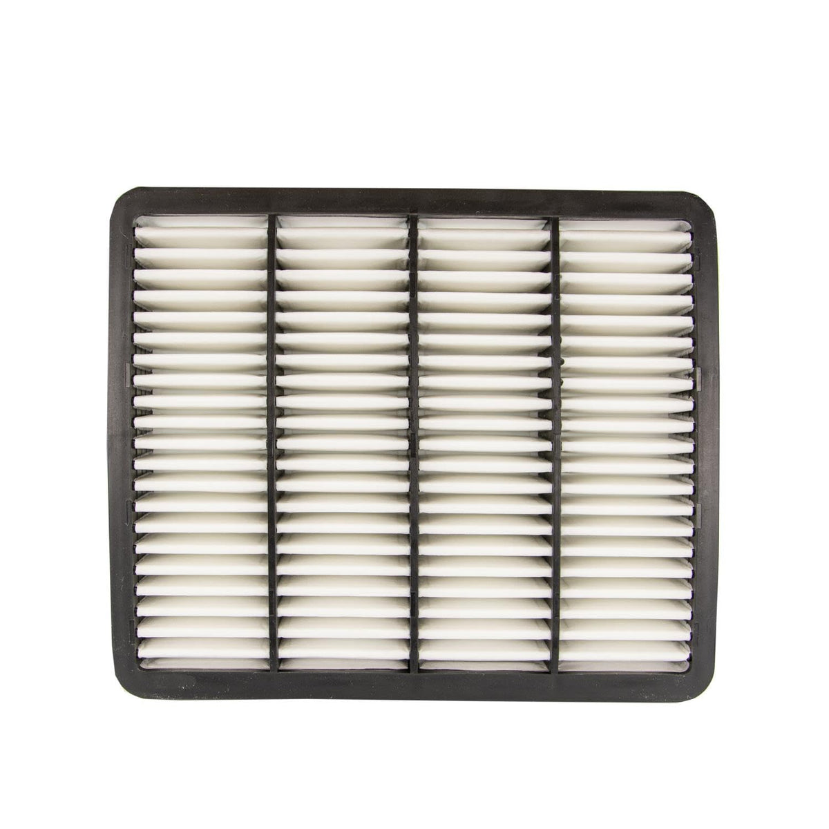 ECOGARD XA4886 air filter closeup shows premium media for cleaner intake.