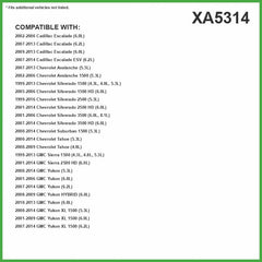 ECOGARD XA5314 premium air filter packaging highlighting simple replacement