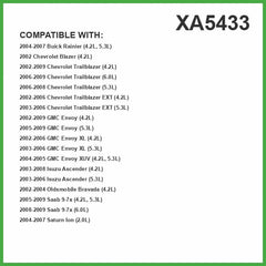 EcoGard XA5433 filter close-up pleats designed for efficient filtration and airflow