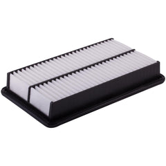 ECOGARD XA5525 air filter front view enhances airflow and engine protection