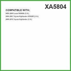 ECOGARD XA5804 packaging label highlights compatibility and replacement interval