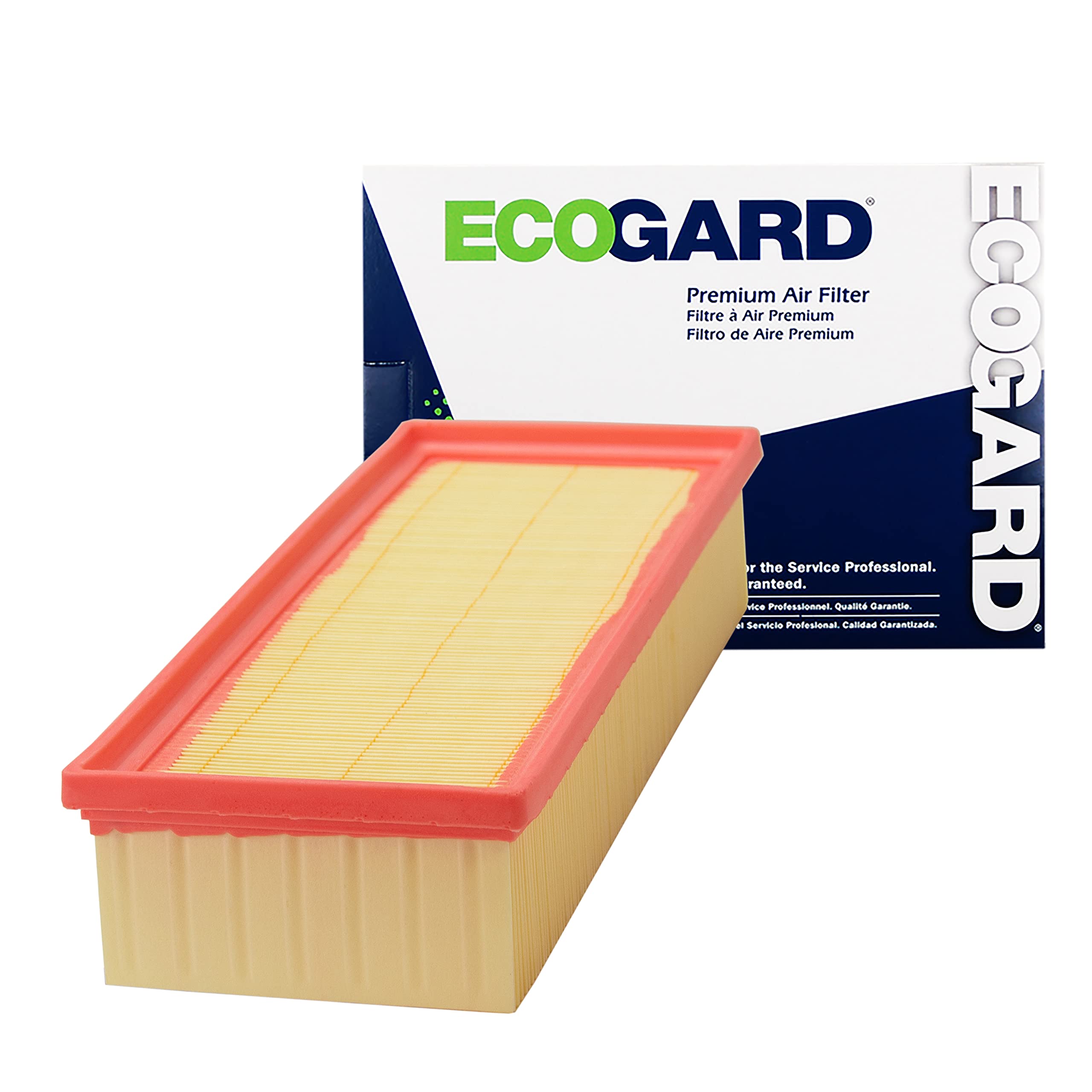 ECOGARD XA6093 engine air filter packaging ready for installation