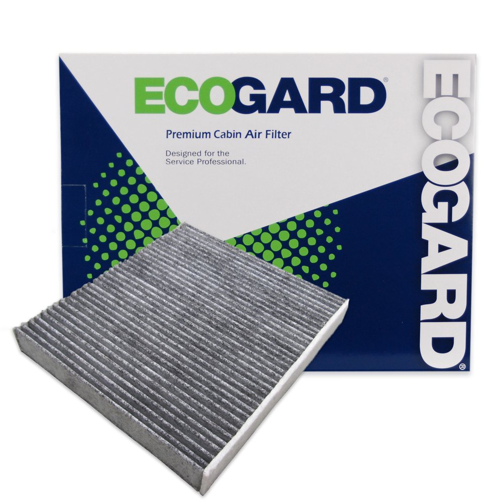 ECOGARD XC10218C cabin filter packaging shows Lexus compatibility and easy fit.