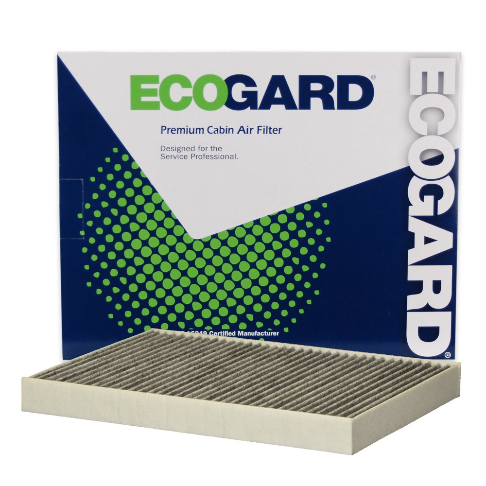 ECOGARD XC10582C cabin filter front view improves in-cabin air quality.
