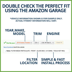 ECOGARD XC11714 packaging with model compatibility and replacement guidance