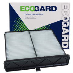 EcoGard XC11801 cabin air filter packaging shown for quick replacement