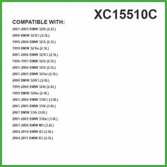 EcoGard XC15510C activated-carbon filter media promotes odor control inside the cabin.