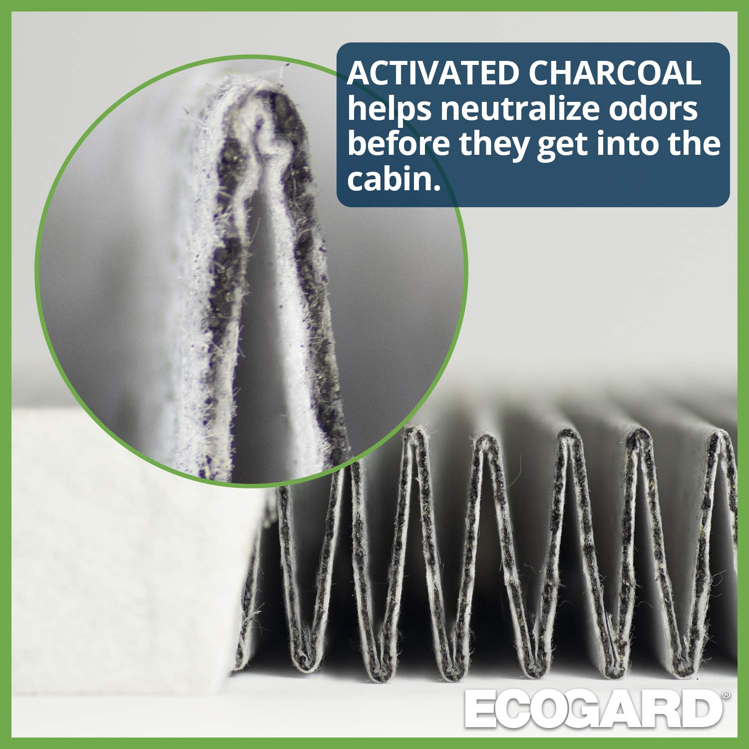 ECOGARD XC25869C packaging highlights easy installation and quick replacement