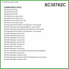 EcoGard XC35762C activated carbon media close-up showing odor control