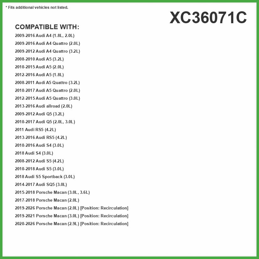 ECOGARD XC36071C carbon media panel reducing odors inside the car