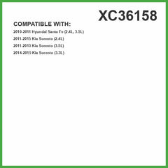 EcoGard XC36158 filtration media detail shows high-efficiency filtration