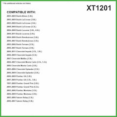 ECOGARD XT1201 transmission filter with gasket visible for trouble-free installation.