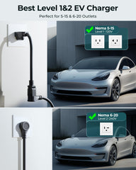 Ecogenix Tesla charger with NACS compatibility for versatile North American use