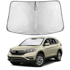 EcoNour Honda CR-V windshield sunshade front-coverage blocks glare and enhances interior comfort.