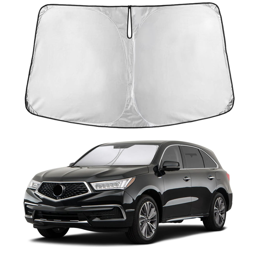 EcoNour windshield sunshade for Acura MDX provides full coverage and glare reduction.