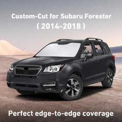EcoNour Forester full-coverage sunshade shields interior from direct sun