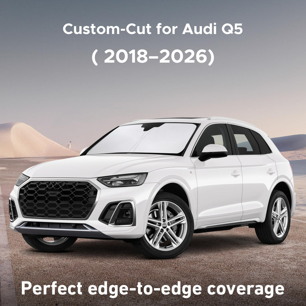 EcoNour sunshade full windshield coverage reduces interior glare