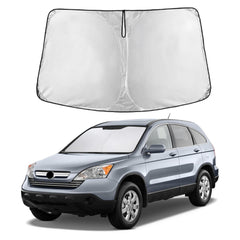 EcoNour windshield sunshade for Honda CR-V 2007–2011 provides full coverage and shade.