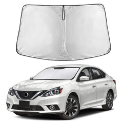 EcoNour windshield sunshade for Nissan Sentra 2013-2019 fit blocks heat