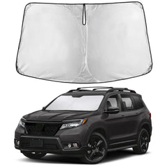 EcoNour windshield sunshade for Honda Passport fits 2019-2026 with full coverage.