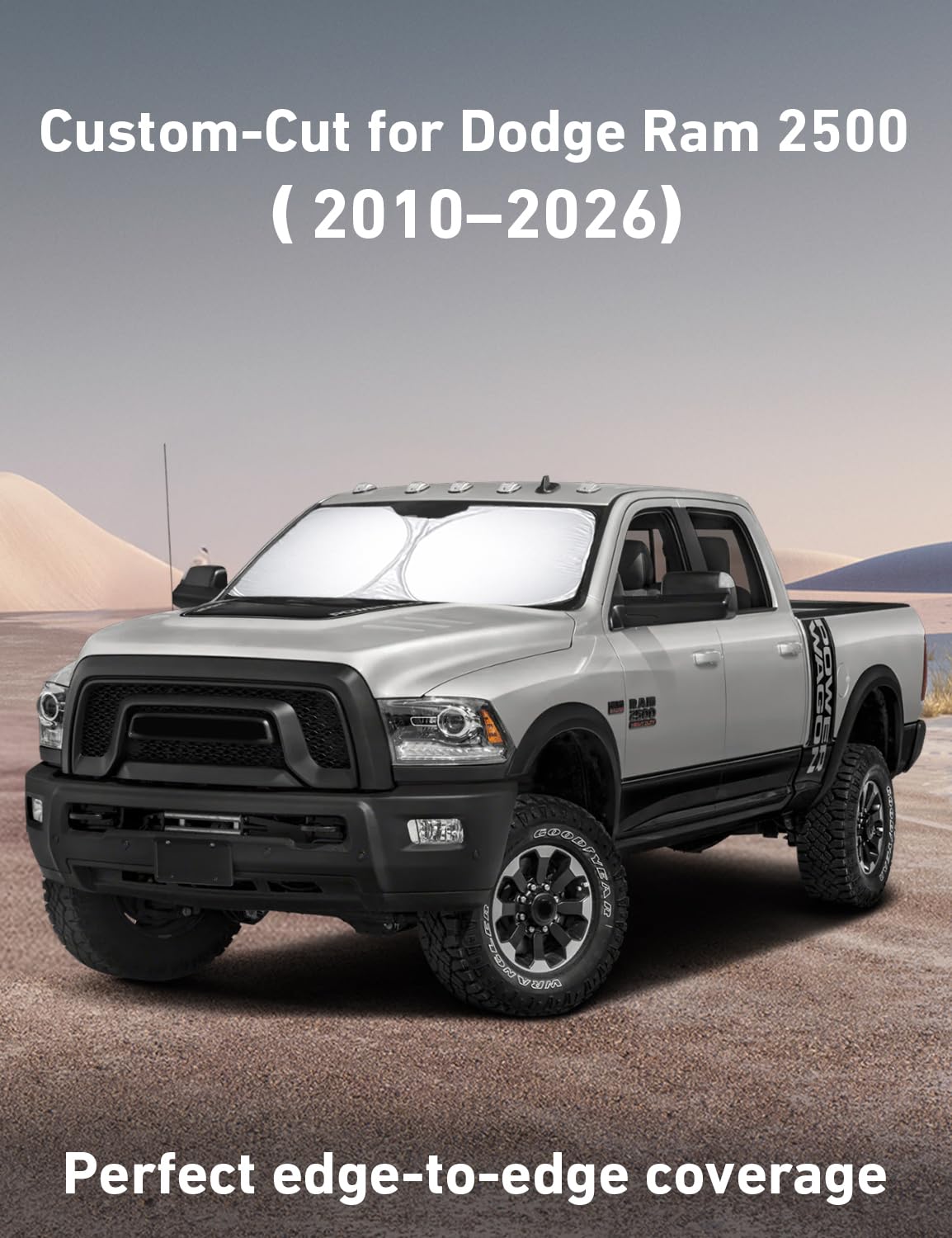 EcoNour Windshield Sunshade UV blocking tech reduces heat behind glass.