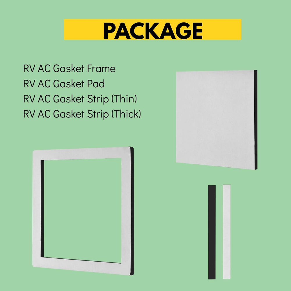 EcoSynic gasket pad demonstrates easy peel-and-stick installation.