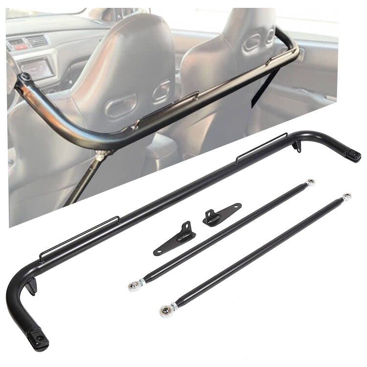 ECOTRIC 49-inch harness bar ready for secure belt alignment