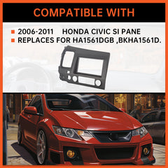 ECOTRIC ABS plastic material close-up, highlighting durability for dash replacement.