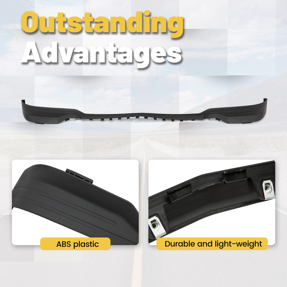 ECOTRIC abs-plastic valance panel shows sturdy construction and weather resistance.
