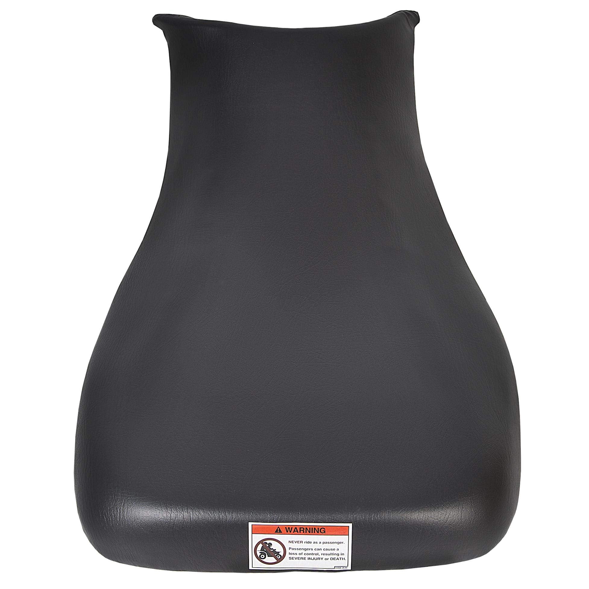 ECOTRIC Honda Foreman replacement seat, black finish, durable upgrade.
