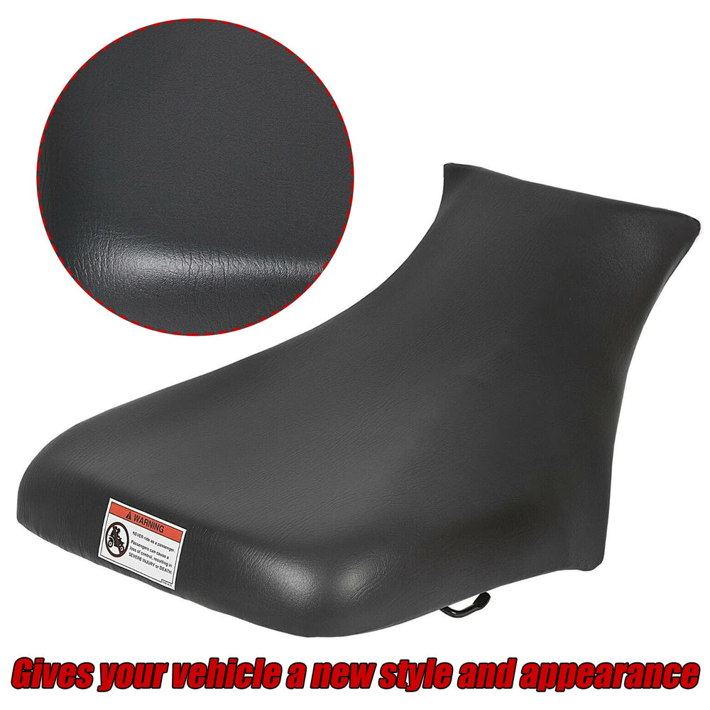 ECOTRIC Foreman 500 seat close-up material, rugged vinyl designed for daily riding.