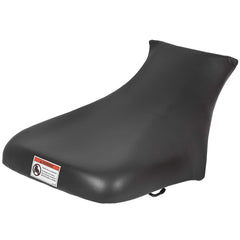 ECOTRIC ATV seat for Foreman 500, front view, improves rider comfort on long trail rides.