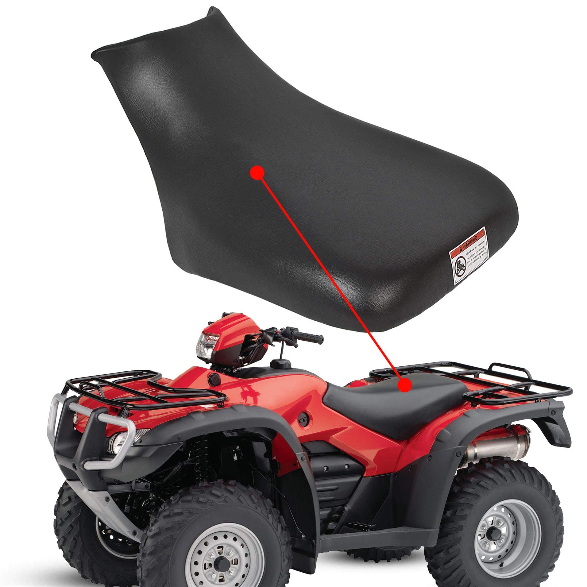 ECOTRIC Foreman 500 seat installation highlight, easy swap with standard mounting points.