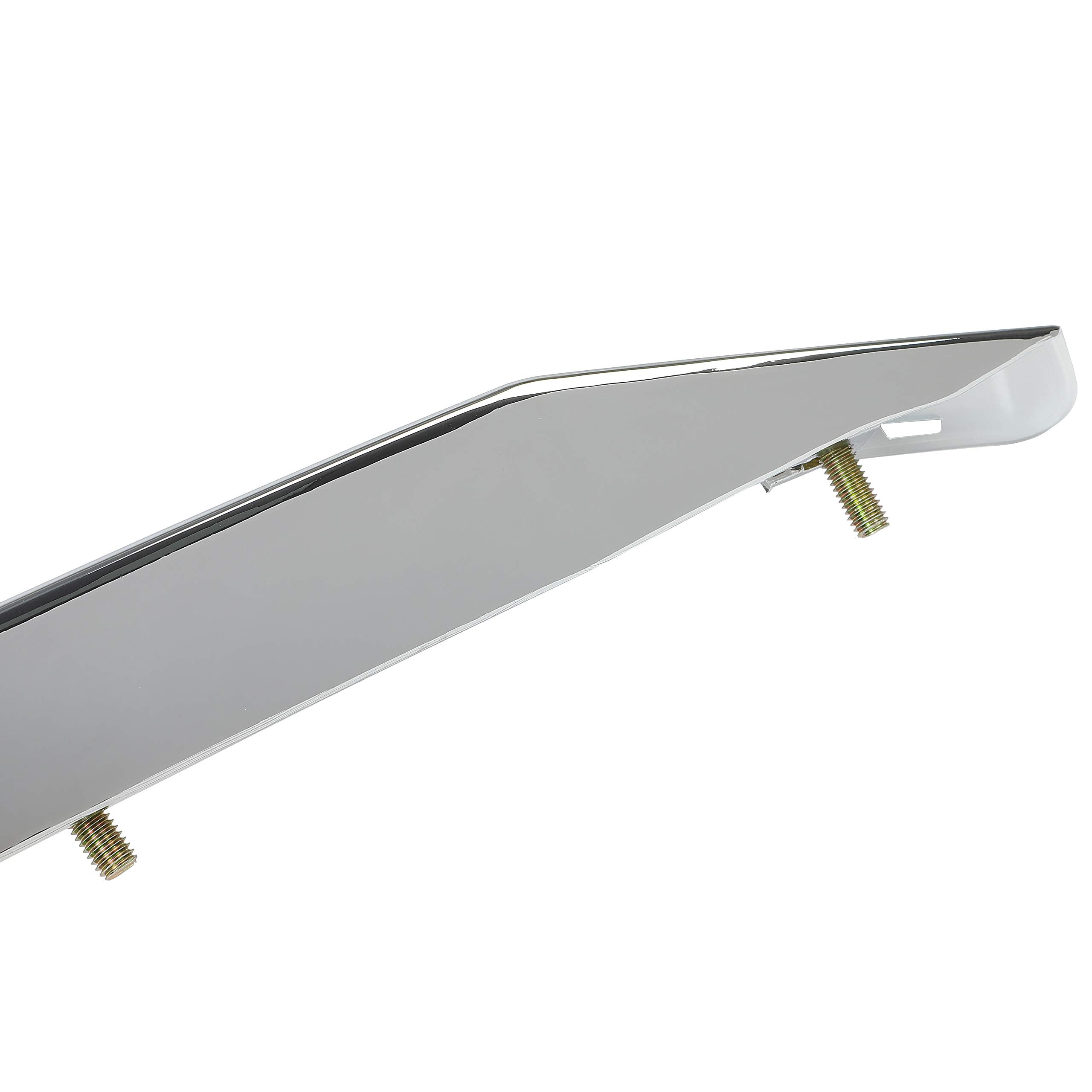 ECOTRIC Avalon front grille molding close-up highlights premium chrome and tight seam.