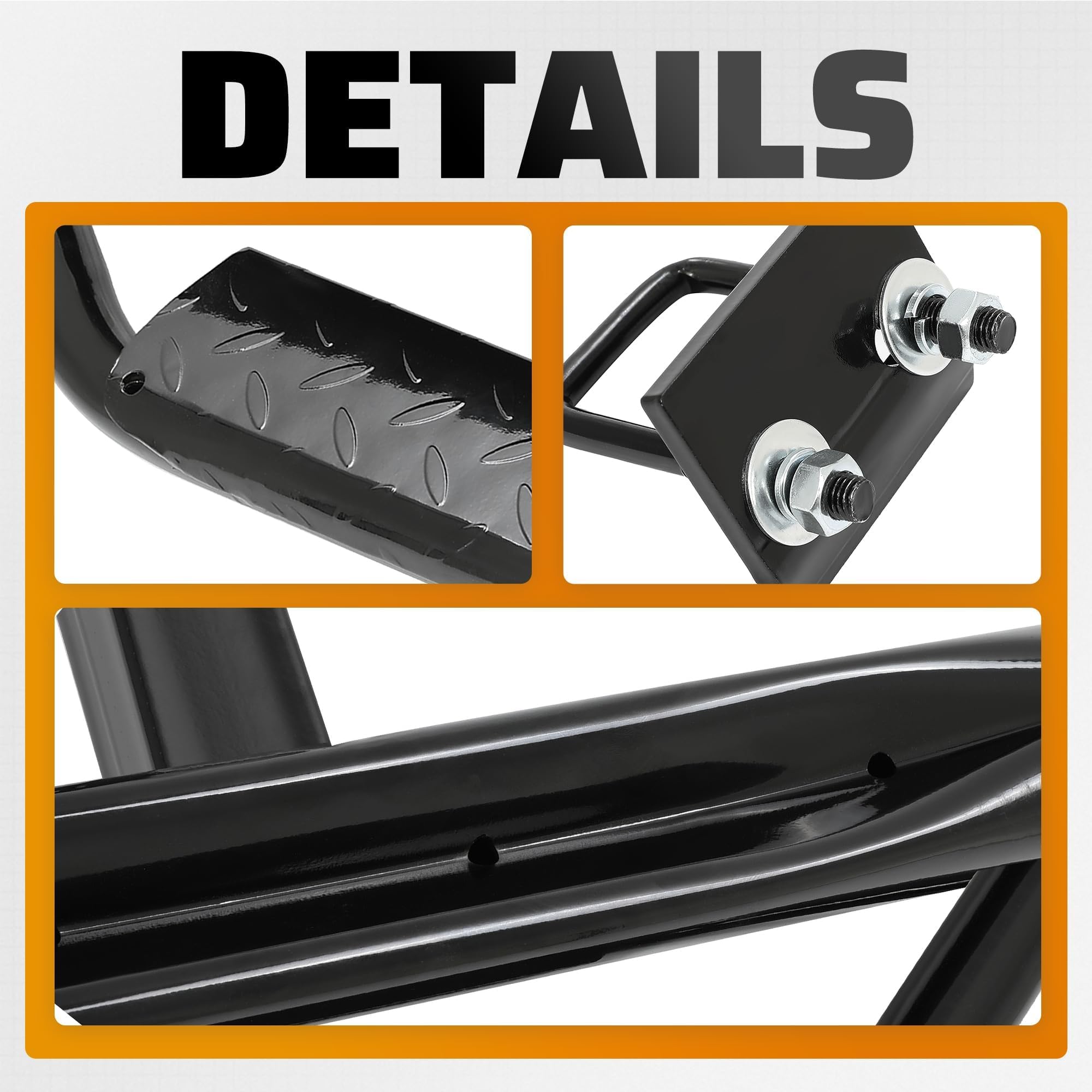 Supports up to 350 lbs for versatile towing tasks.