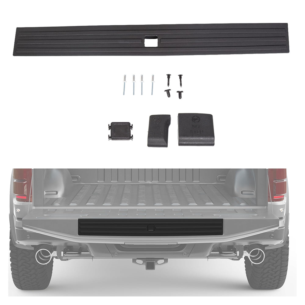 ECOTRIC center tailgate molding on F-150 highlights added protection and sleek look