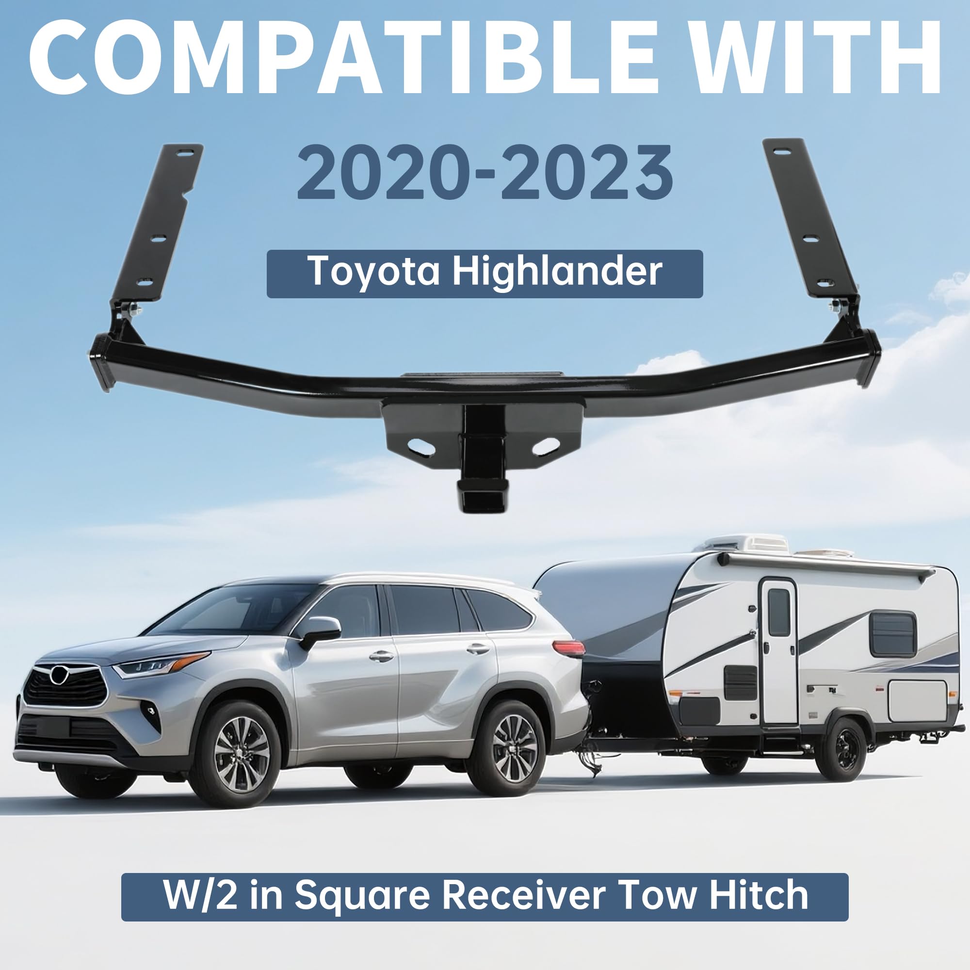 ECOTRIC Class 3 hitch steel construction close-up emphasizing strength and durability