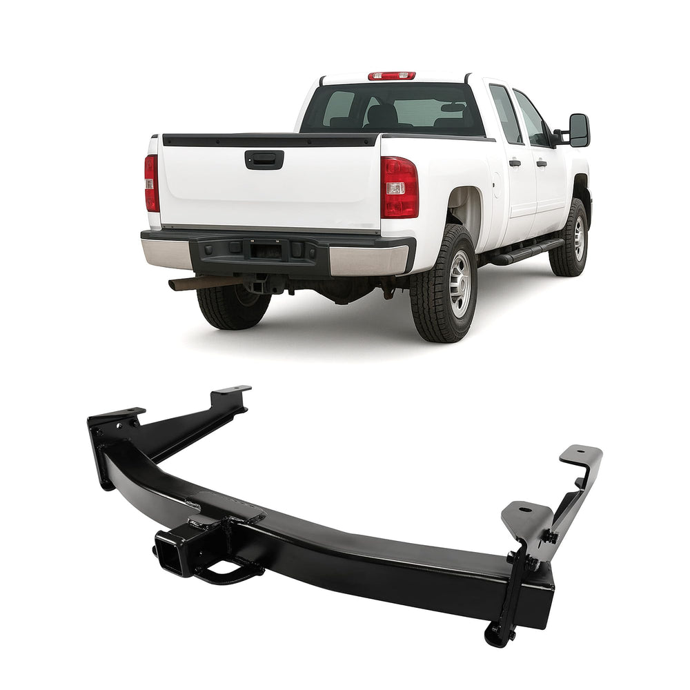 ECOTRIC Class 5 hitch with 2-inch receiver for Silverado boosts towing versatility