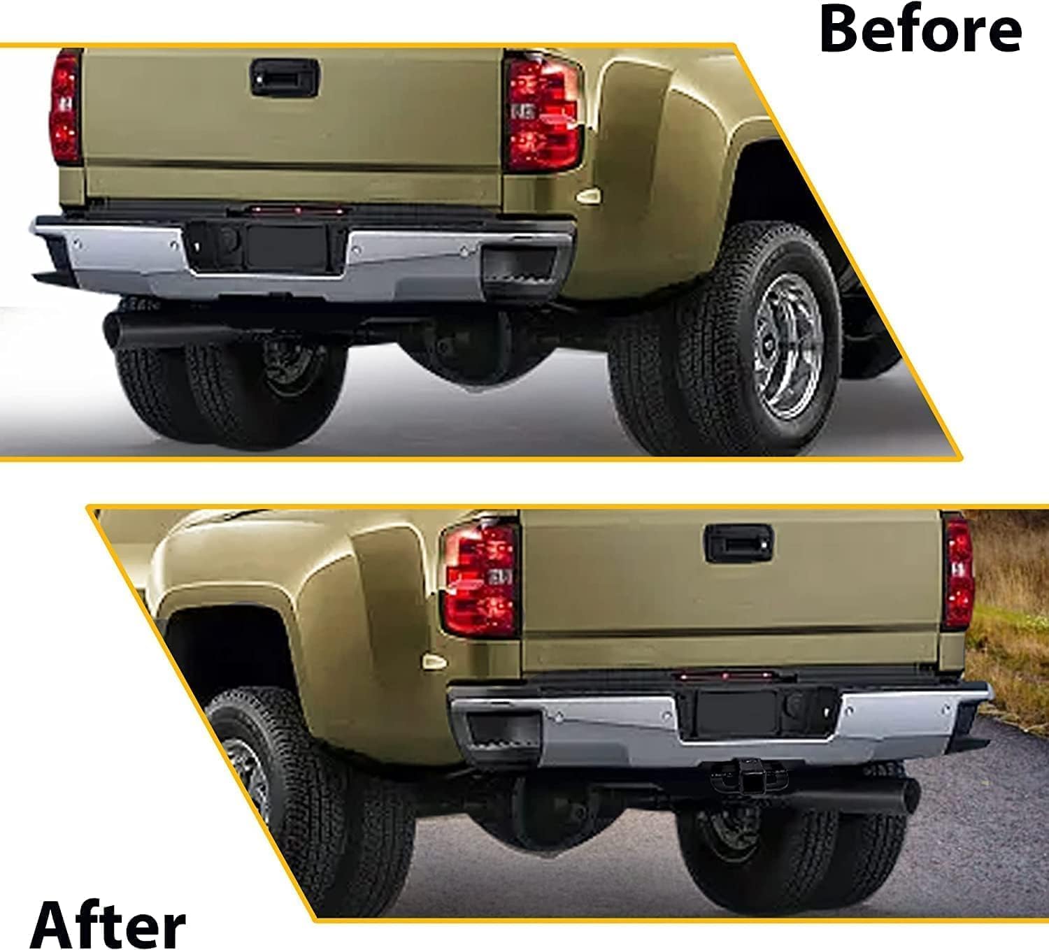 Powder-coated finish resists corrosion on ECOTRIC Class 5 hitch