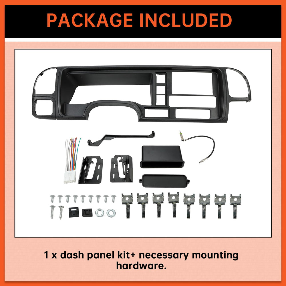ECOTRIC dash panel matte black ABS material provides durable, UV‑resistant trim.