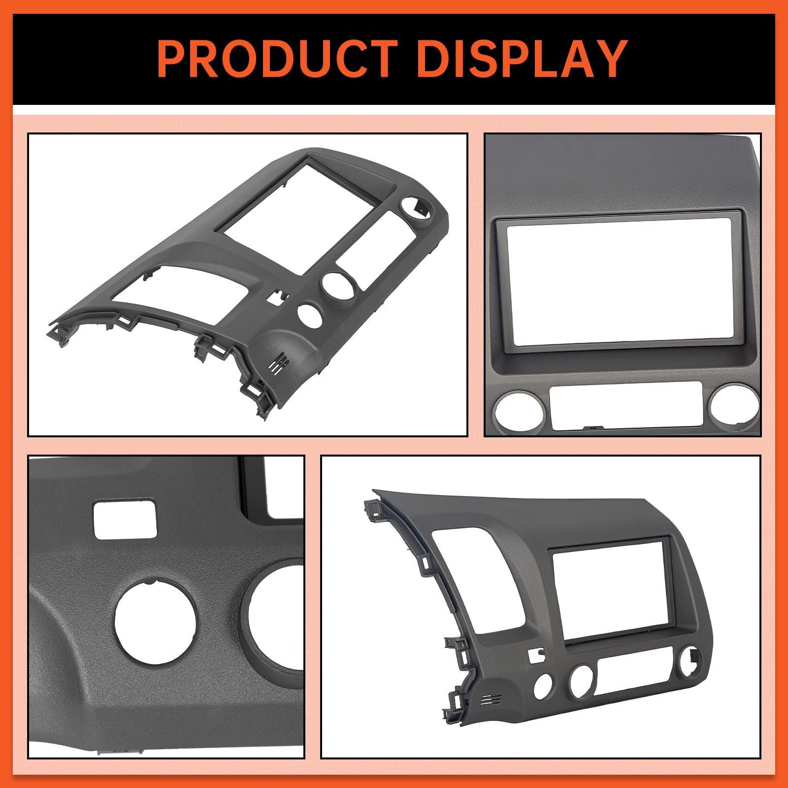 ECOTRIC dash placement illustration, showing easy dashboard installation.