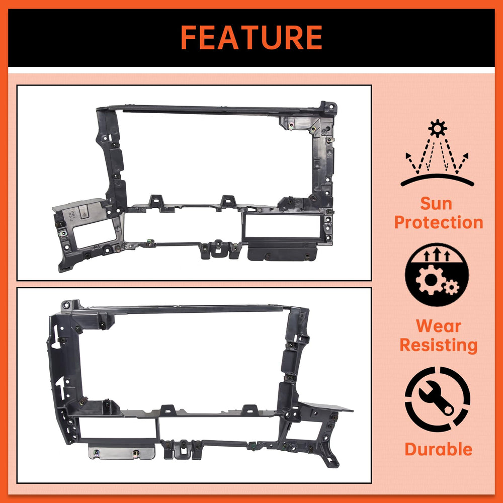 ECOTRIC dashboard panel made from rugged ABS material resists cracking and fading.